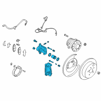 OEM 2014 Scion FR-S Caliper Diagram - SU003-04093