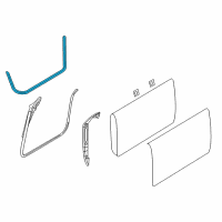 OEM 2019 Dodge Challenger Strip-Body Side Diagram - 5160346AA