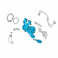 OEM BMW X7 At-Turbo Charger Diagram - 11-65-7-934-386