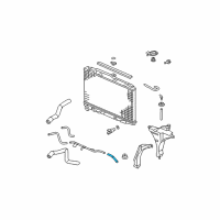 OEM 2008 Honda Odyssey Hose (155MM) (ATf) Diagram - 25213-RGL-003