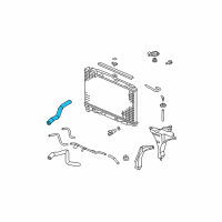 OEM Honda Odyssey Hose, Water (Upper) Diagram - 19501-RGW-A00