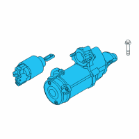 OEM 2014 BMW M6 Gran Coupe Starter Diagram - 12-41-7-612-815