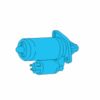 OEM Toyota Land Cruiser Starter Diagram - 28100-50101-84