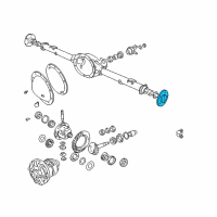 OEM 2000 Dodge Durango Axle Shaft Diagram - 52069388AB