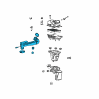 OEM 2016 Chrysler 200 Air Cleaner Hose Diagram - 68211695AB