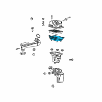 OEM 2015 Chrysler 200 Body-Air Cleaner Diagram - 68245995AD