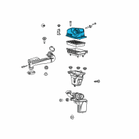 OEM Chrysler 200 Cover-Air Cleaner Diagram - 68245993AD