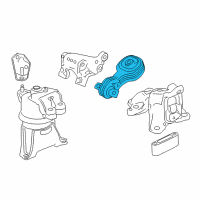 OEM 2014 Honda Civic Rod, Torque (Lower) (AT) Diagram - 50890-TR0-A81