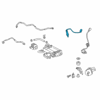 OEM 2020 Lexus GS F Sensor, Air Fuel Ratio Diagram - 89467-24020