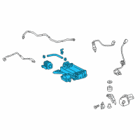 OEM 2020 Lexus RC350 Fuel Vapor Canister Diagram - 77740-24100