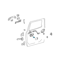OEM 2015 Toyota Sequoia Handle, Inside Diagram - 69206-0C050
