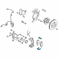 OEM Hyundai Elantra GT Spring-Pad Diagram - 58144-G3000