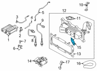 OEM Hyundai Tucson Gasket-EGR Pipe Diagram - 28493-2S040