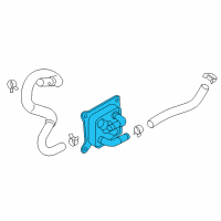 OEM 2014 Nissan Sentra Oil Cooler Assy Diagram - 21305-3RC1A