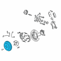 OEM 2015 Chevrolet Spark EV Rotor Diagram - 95466043