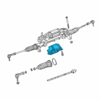 OEM 2016 Dodge Dart Cover-Steering Gear Diagram - 5154343AG