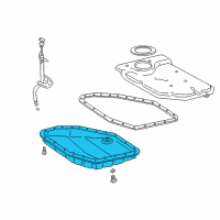 OEM 1996 Toyota RAV4 Transmission Pan Diagram - 35106-12070