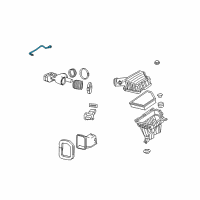 OEM 2012 Chevrolet Camaro PCV Tube Diagram - 92068690