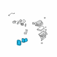 OEM 2010 Chevrolet Camaro Inlet Duct Diagram - 92200212