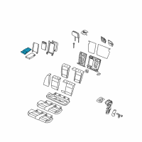OEM 2006 BMW 330i Drink Holder Diagram - 52-20-7-157-550