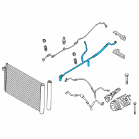 OEM BMW 528i Suction Pipe With Filler Neck Diagram - 64-53-9-120-005