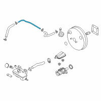 OEM 2019 Nissan NV200 Tube-Booster To Tank Diagram - 47401-3LM0A