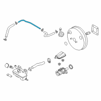 OEM 2013 Nissan NV200 Tube-Booster To Tank Diagram - 47401-3LM0A