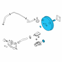 OEM 2019 Nissan NV200 Booster Assy-Brake Diagram - 47210-3LM0A