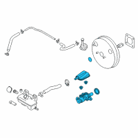 OEM 2019 Nissan NV200 Cylinder Assy-Brake Master Diagram - 46010-3LM0A