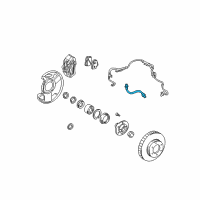 OEM 2011 Toyota Tacoma Brake Hose Diagram - 90080-94073