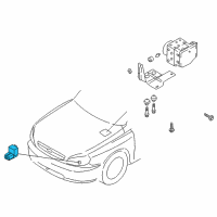 OEM 2002 Kia Spectra Abs Waring Module Diagram - 0K31L4379ZA