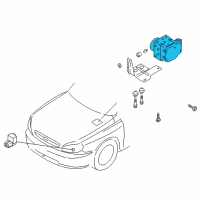 OEM Kia Rio Abs Assembly Diagram - 58970FD100