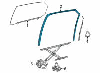 OEM 2020 Toyota Mirai Run Channel Diagram - 68142-62010