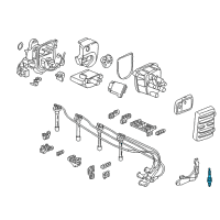 OEM 1999 Honda Accord Spark Plug (Zfr5F-11) (Ngk) Diagram - 98079-5514G