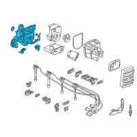 OEM 1996 Acura Integra Housing, Distributor (Tec) Diagram - 30105-P75-A01