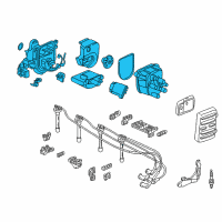 OEM 1996 Acura Integra Distributor Assembly (Td-85U) (Tec) Diagram - 30100-P75-A03