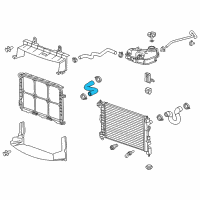 OEM Chevrolet Sonic Lower Hose Diagram - 96958195