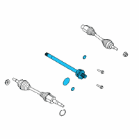 OEM 2022 Ford Escape SHAFT Diagram - LX6Z-3A329-A