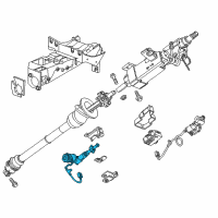 OEM 2019 Chevrolet Corvette Motor Diagram - 22969360