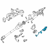 OEM 2016 Chevrolet Corvette Motor Diagram - 22969367