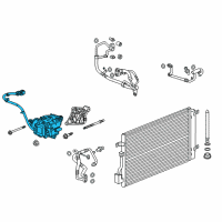 OEM Chevrolet Spark EV Compressor Diagram - 95409044