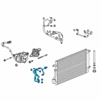 OEM 2015 Chevrolet Spark EV Hose & Tube Assembly Diagram - 42349814