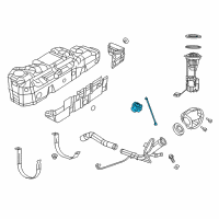 OEM Ram Cap-Fuel Filler Diagram - 52030381AA