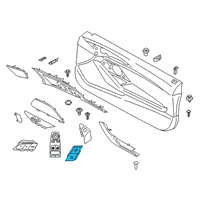 OEM BMW 840i xDrive Button, Central Locking Syst Diagram - 61-31-7-950-561