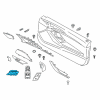 OEM BMW 840i CONTROL UNIT SEAT MEMORY, LE Diagram - 61-31-9-867-157