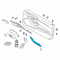 OEM 2022 BMW 840i Gran Coupe COVER OF SCREW, LEFT Diagram - 51-41-6-996-177