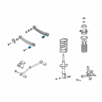 OEM 2004 Hyundai Accent Bush-Rear Suspension Arm Diagram - 55219-25100