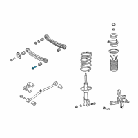 OEM 2004 Hyundai Accent Bolt-FLANGE Diagram - 55259-25000