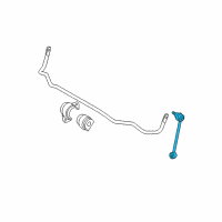 OEM 2006 BMW 330i Stabilizer Link Diagram - 33-55-6-764-428