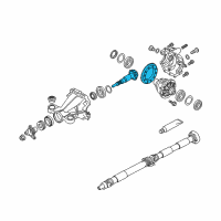 OEM 2019 Infiniti Q60 Gear Set-Final Drive Diagram - 38100-4GD3A